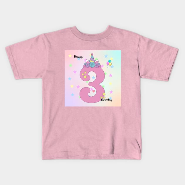 Sparkle and Celebrate Kids T-Shirt by Kings Court